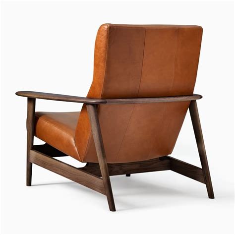 West Elm Leather Chairs